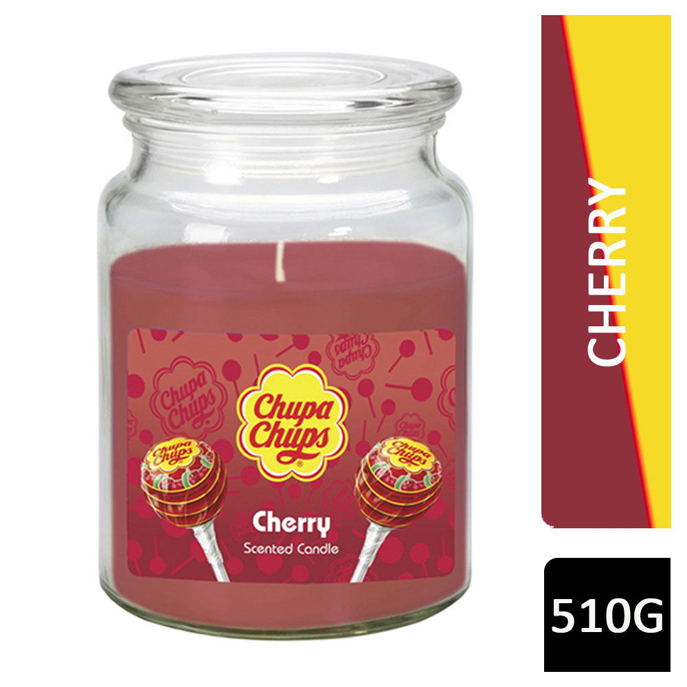 Chupa Chups Scented Candle 510g - Cherry