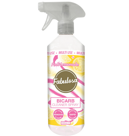 Fabulosa Spray de Bicarbonato Limonada Rosa 500 ml