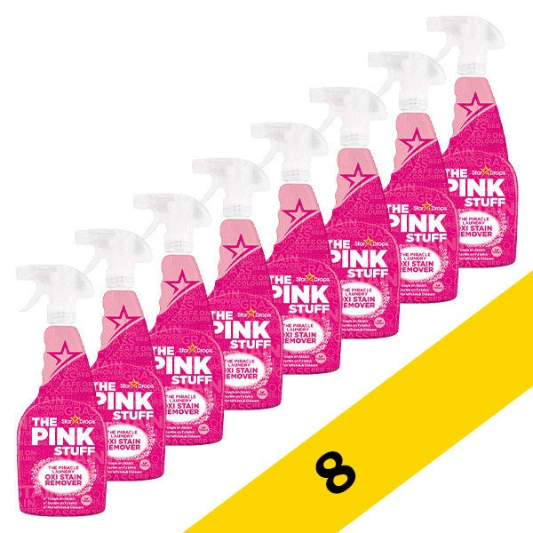 Pink Stuff Oxi odstranjevalec madežev pršilo 500ml - 8 pakiranje