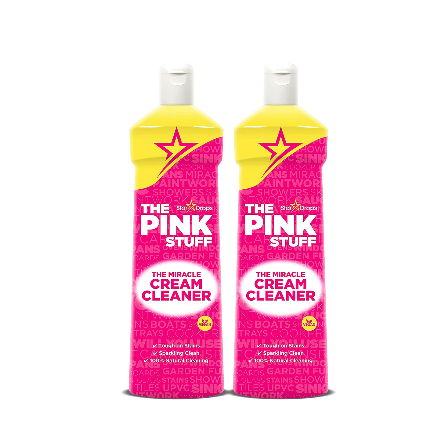 Stardrops Pink Stuff Крем за почистване - 2 опаковки