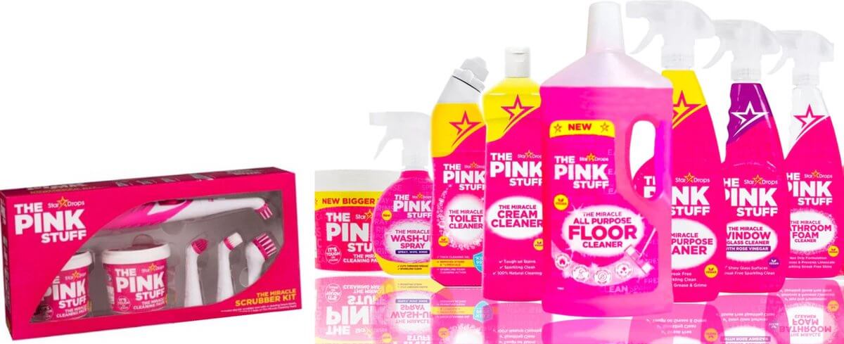 Pink Stuff Kit di Spugne Miracolose + Il Pink Stuff Set Completo