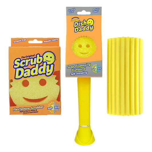 Fénylő Tisztaság Szett | Scrub Daddy | Sárga