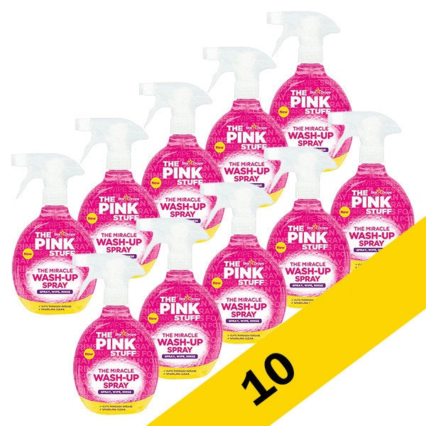 Pink Stuff Wash Up Spray 500ml - 10-pack