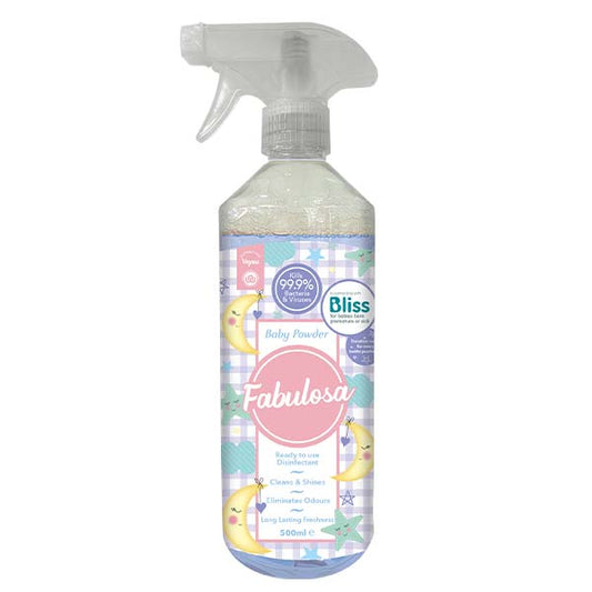 Fabulosa Uniwersalny Spray Czyszczący Baby Powder 500ml