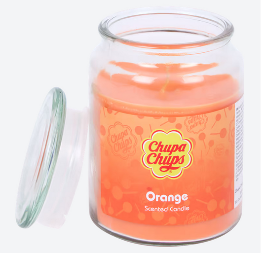 Chupa Chups illatos gyertya 510g - narancs