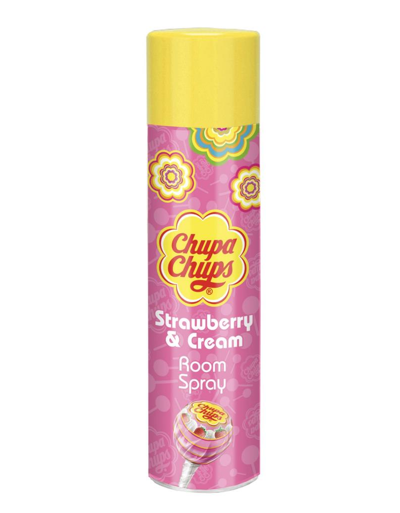 Spray do pokoju Chupa Chups - Truskawka i Krem