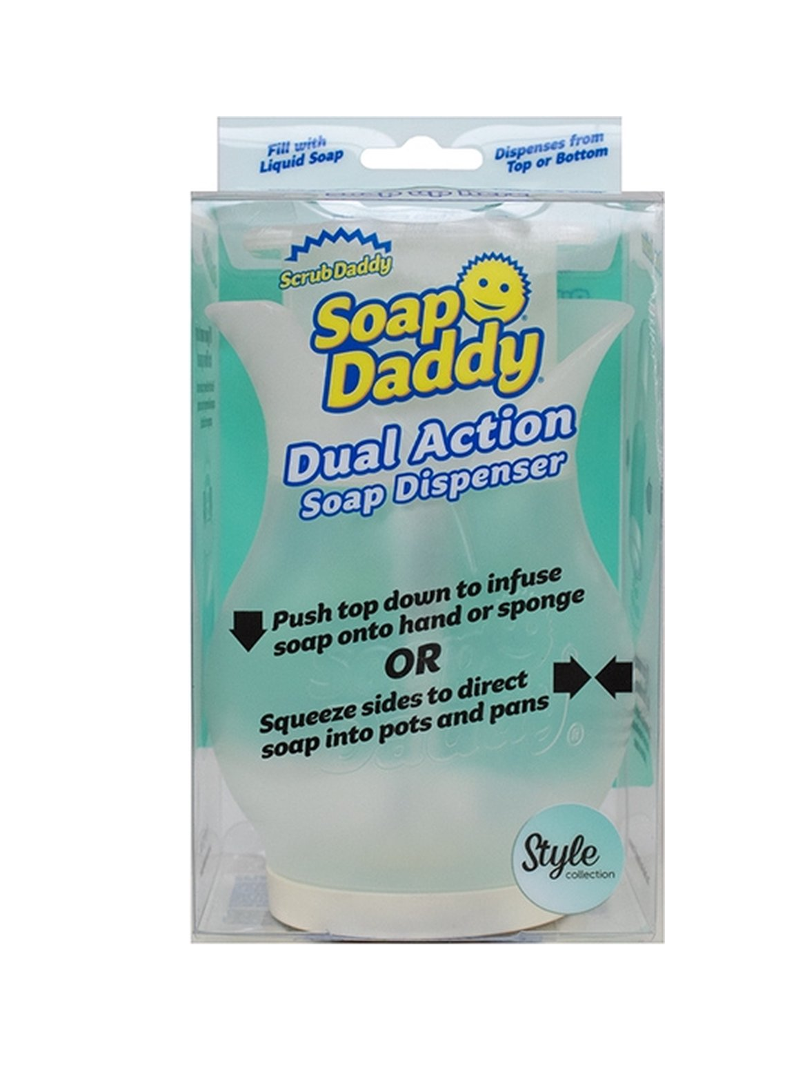 Scrub Daddy - Dispensador de Sabão Dual Action Soap Daddy