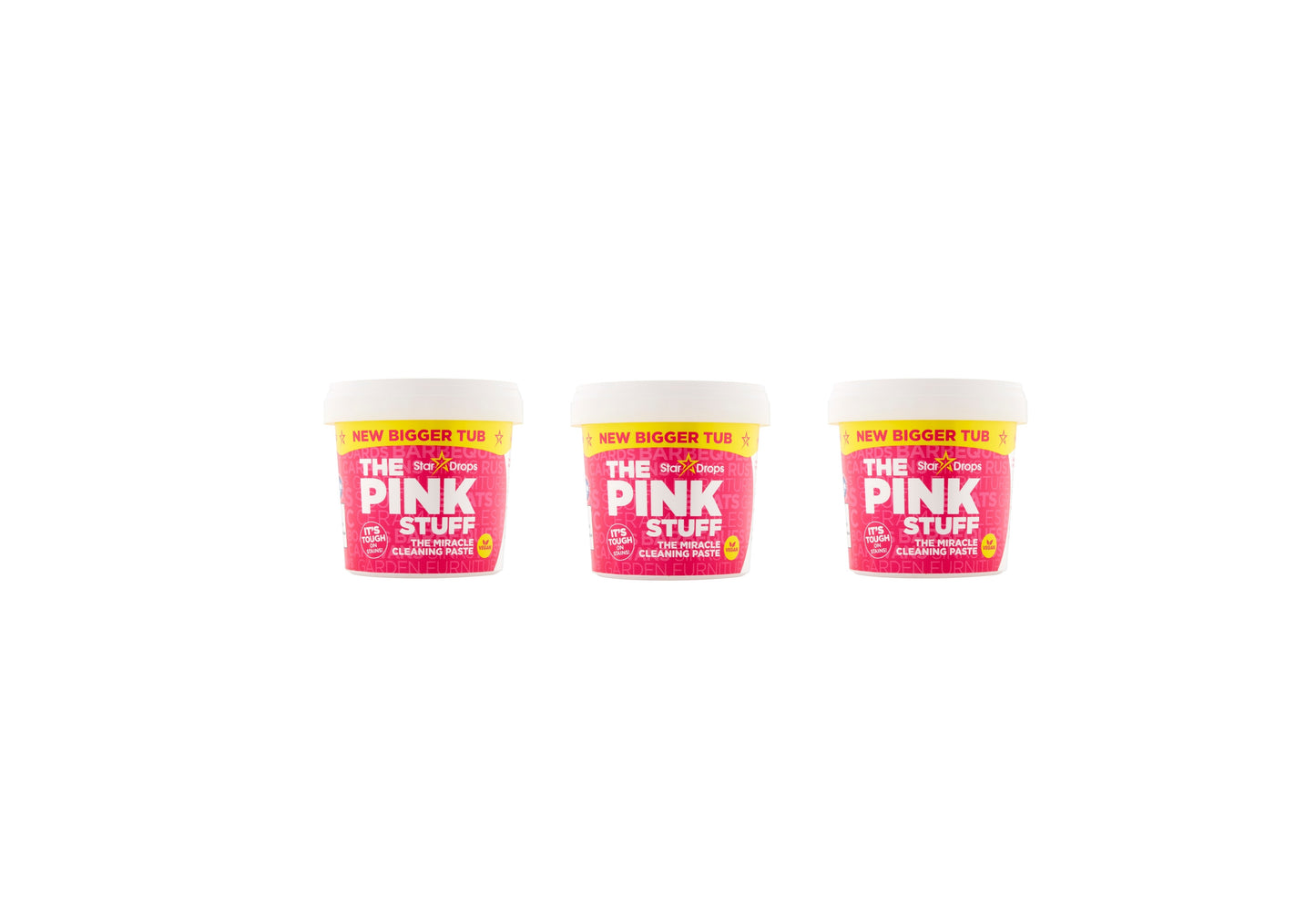 Stardrops Il Pink Stuff - Pasta per Pulire 850 grammi - confezione da 3