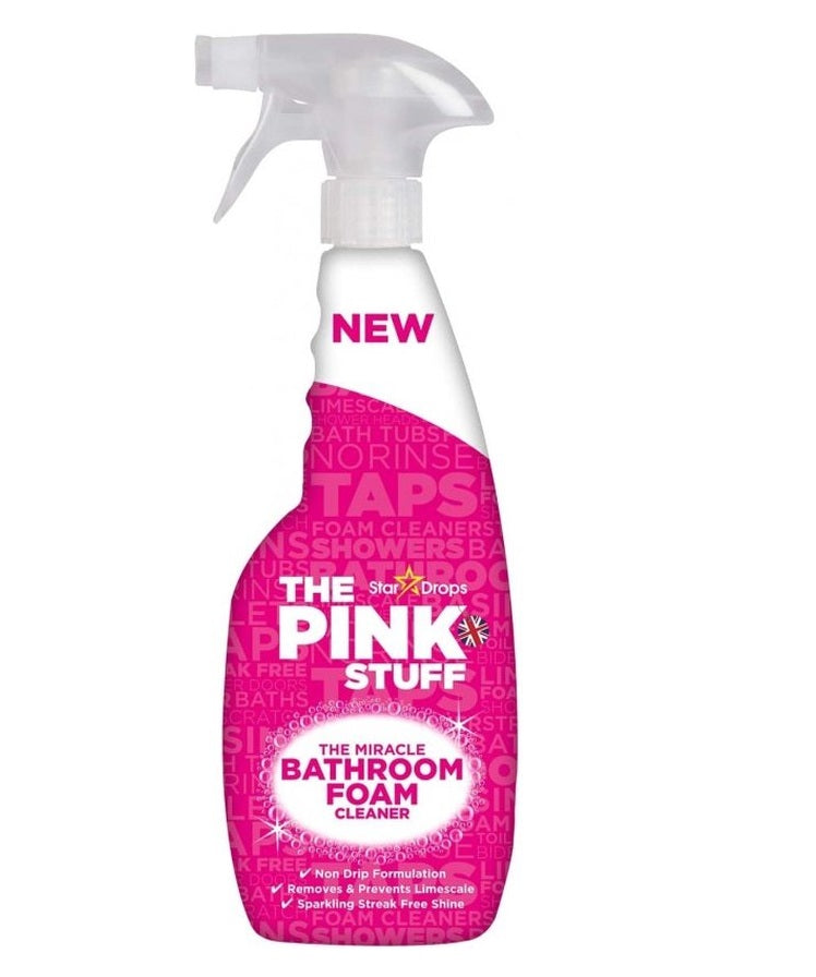 Stardrops The Pink Stuff - Schiuma per il bagno - Prodotto per la pulizia del bagno