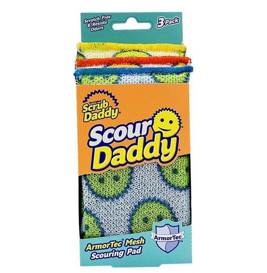 Scrub Daddy Skour-sienet 3 kpl